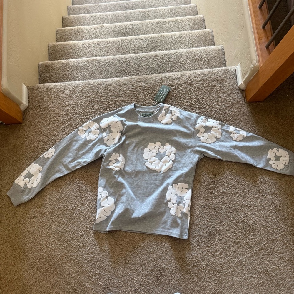 Denim Tears long sleeve grey M